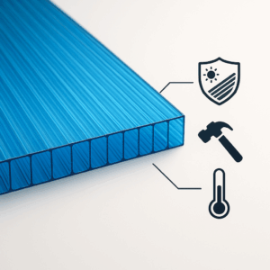 Multi-Wall 16 mm Polycarbonate Sheet Roll